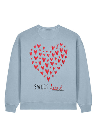 Sweatshirt Oversize Brodé "Sweetheart"