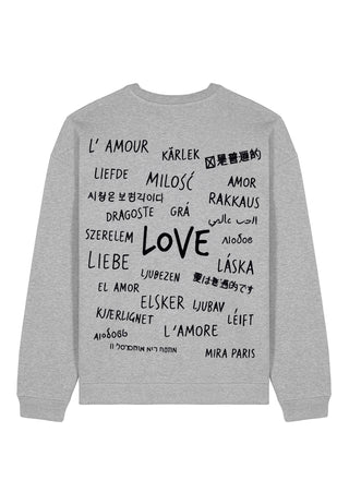 Sweatshirt Oversize Brodé "Universal Love"