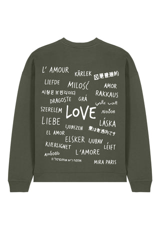 Sweatshirt Oversize Brodé "Universal Love"