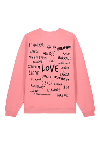 Sweatshirt Oversize Brodé "Universal Love"