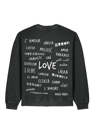 Sweatshirt Oversize Brodé "Universal Love"