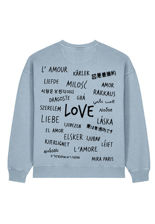Sweatshirt Oversize Brodé "Universal Love"
