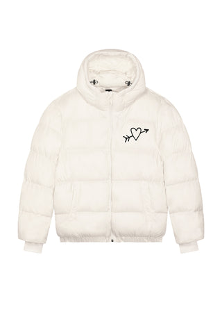 Doudoune Oversize Brodée "El Amor"