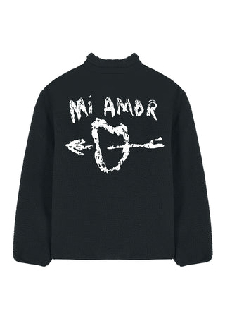 Veste Sherpa Brodée "Mi Amor"