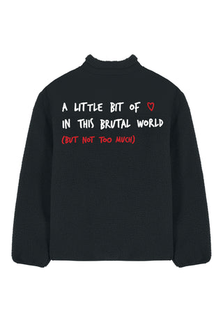 Veste Sherpa Brodée "Brutal"