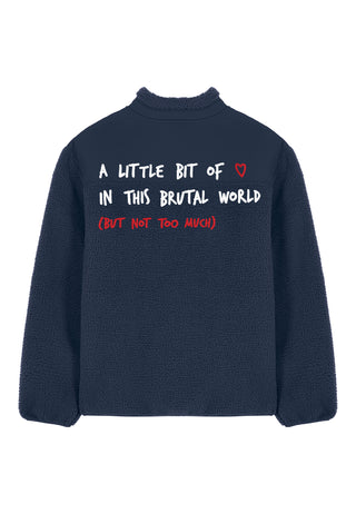 Veste Sherpa Brodée "Brutal"