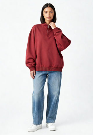 Sweatshirt à Zip Essential