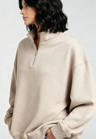 Sweatshirt à Zip Essential