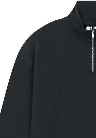 Sweatshirt à Zip Brodé "Pins"