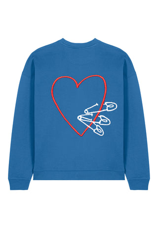 Sweatshirt Oversize Brodé "Pins"