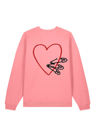 Sweatshirt Oversize Brodé "Pins"