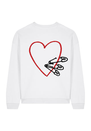 Sweatshirt Oversize Brodé "Pins"
