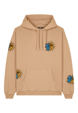 Hoodie Oversize Brodé "Lunar"