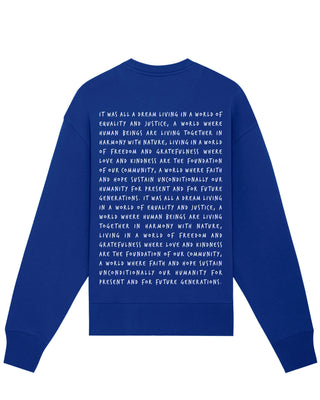 Sweatshirt Oversize "It Was All a Dream"