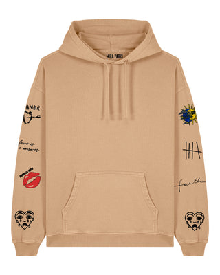 Hoodie Oversize Brodé "Brutal"