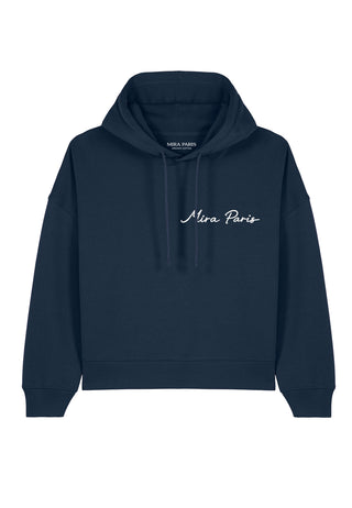 Hoodie Boxy Brodé "Frequency"