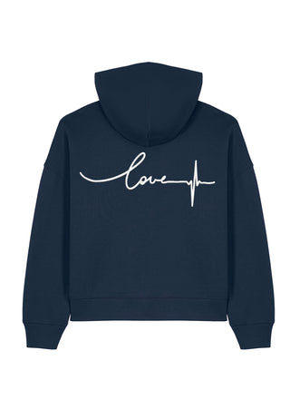 Hoodie Boxy Brodé "Frequency"