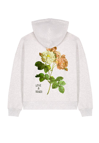 Hoodie Boxy "Roses"