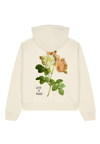 Hoodie Boxy "Roses"
