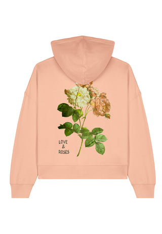 Hoodie Boxy "Roses"