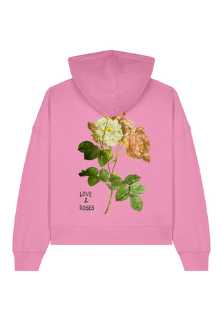 Hoodie Boxy "Roses"