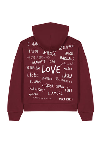 Hoodie Boxy "Universal Love"