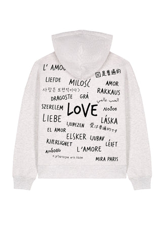 Hoodie Boxy "Universal Love"
