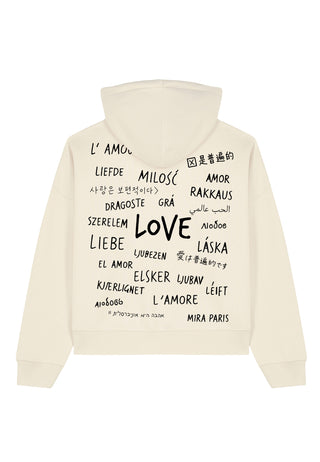 Hoodie Boxy "Universal Love"