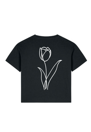 T-shirt Boxy "Fleur"