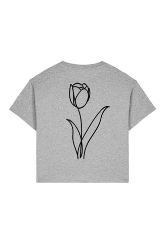 T-shirt Boxy "Fleur"