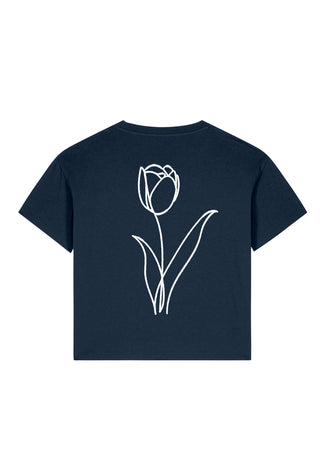 T-shirt Boxy "Fleur"