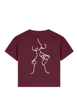 T-shirt Boxy "Kiss"