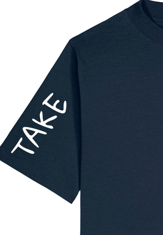 T-shirt Boxy "Take Care"