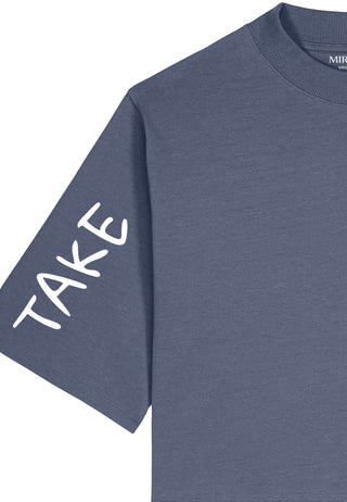T-shirt Boxy "Take Care"