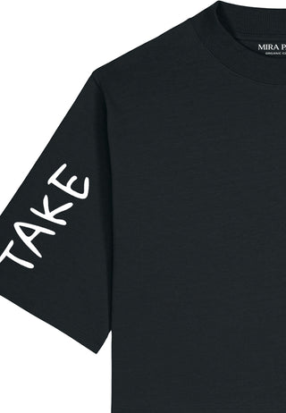 T-shirt Boxy "Take Care"