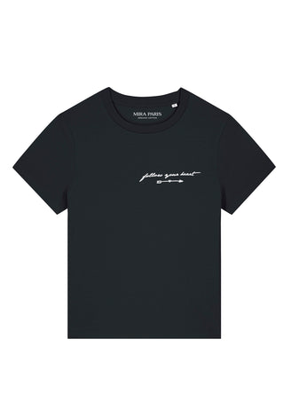 T-shirt Classic Brodé "Follow Your Heart"
