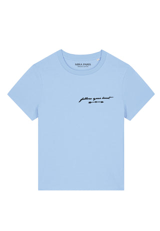 T-shirt Classic Brodé "Follow Your Heart"
