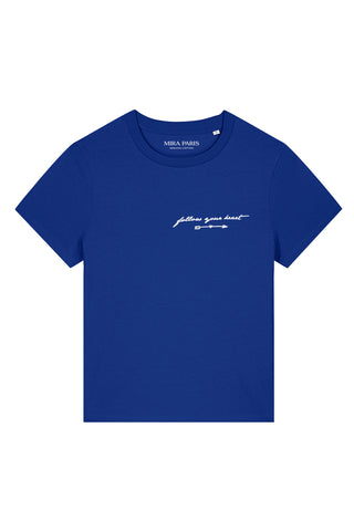 T-shirt Classic Brodé "Follow Your Heart"
