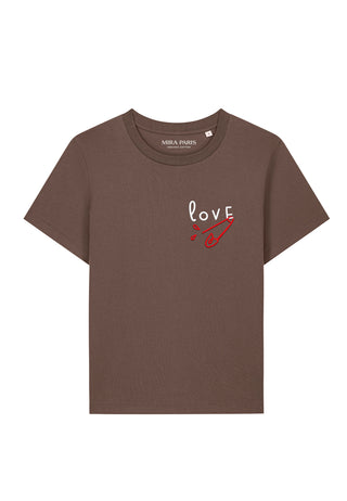 T-shirt Classic Brodé "Love"