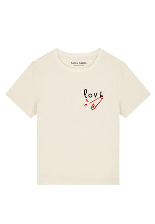 T-shirt Classic Brodé "Love"