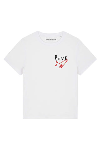 T-shirt Classic Brodé "Love"