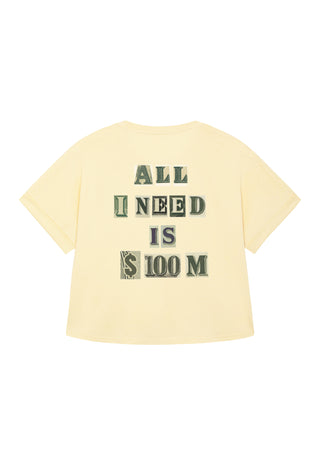 T-shirt Oversize "All I Need"