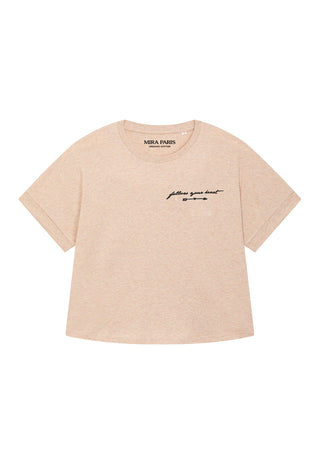 T-shirt Oversize "Follow Your Heart"