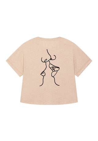 T-shirt Oversize "Kiss"