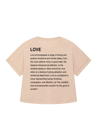 T-shirt Oversize "Love Definition"