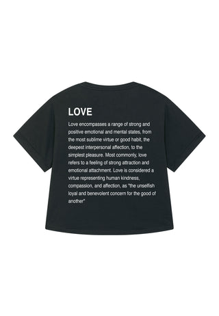 T-shirt Oversize "Love Definition"