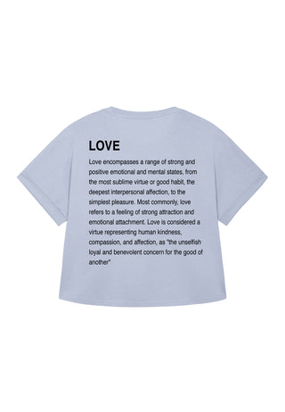 T-shirt Oversize "Love Definition"