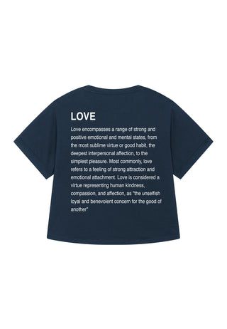 T-shirt Oversize "Love Definition"