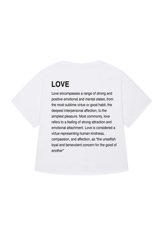 T-shirt Oversize "Love Definition"