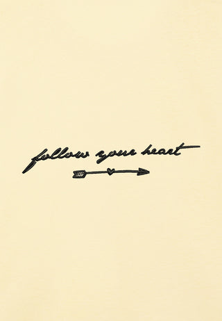 T-shirt Oversize "Follow Your Heart"